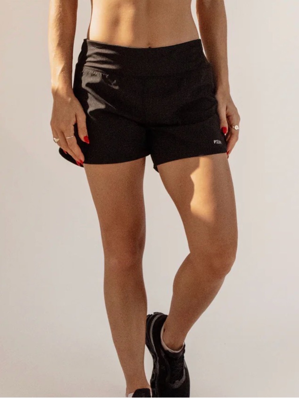 NWT 🔖🏃🏻‍♀️F2R Fit2Run Speedwork 2.5” Short II Black Running Shorts XS